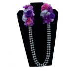 Double Strand Flower Necklace