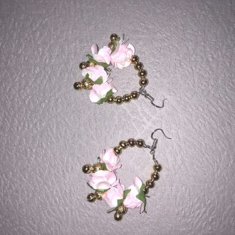 Petite Rose Stack Flower Earrings