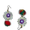 gota-3-flower-earrings Gota Pom Pom Set
