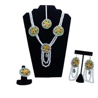 Three-Strand Pearl Gota Set