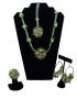 green got jewelry set