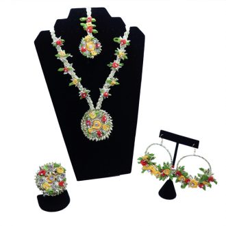 Red and Yellow Gota Set