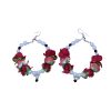 rose-stack-earrings Stack Rose Flower Earrings