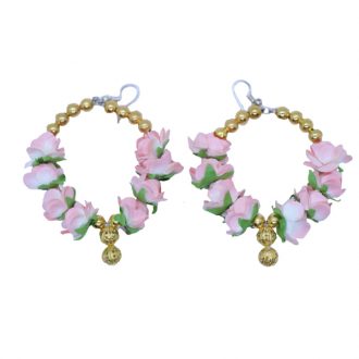 Stack Rose Flower Earrings