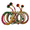 IMG_0211 Multicolor Gota Bangles