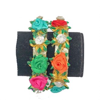 Kids Flower Gota Bangles