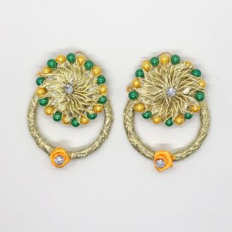 Green and Yellow Gota Set