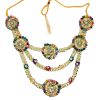 three-strand-gota-set-necklace 3-Layer Gota Set