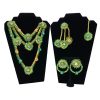 three-strand-green-gota-set Green Layer Gota Set
