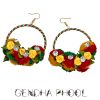 Gota Pom Pom Earrings